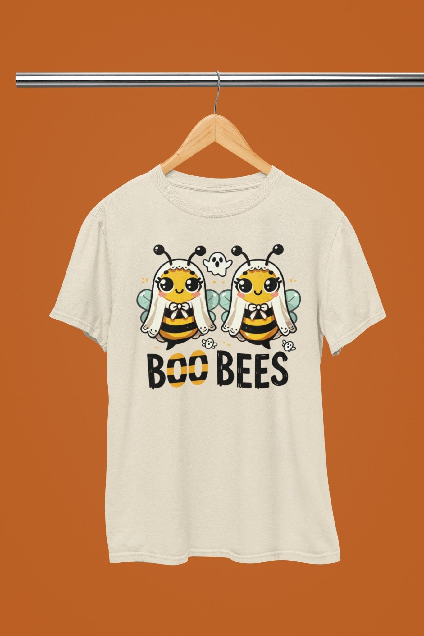 Boo Bees Halloween Funny T-Shirt/Sweatshirt Unisex - Beast & Beauty Clothing LTD - Halloween - White - Small - Sweatshirt