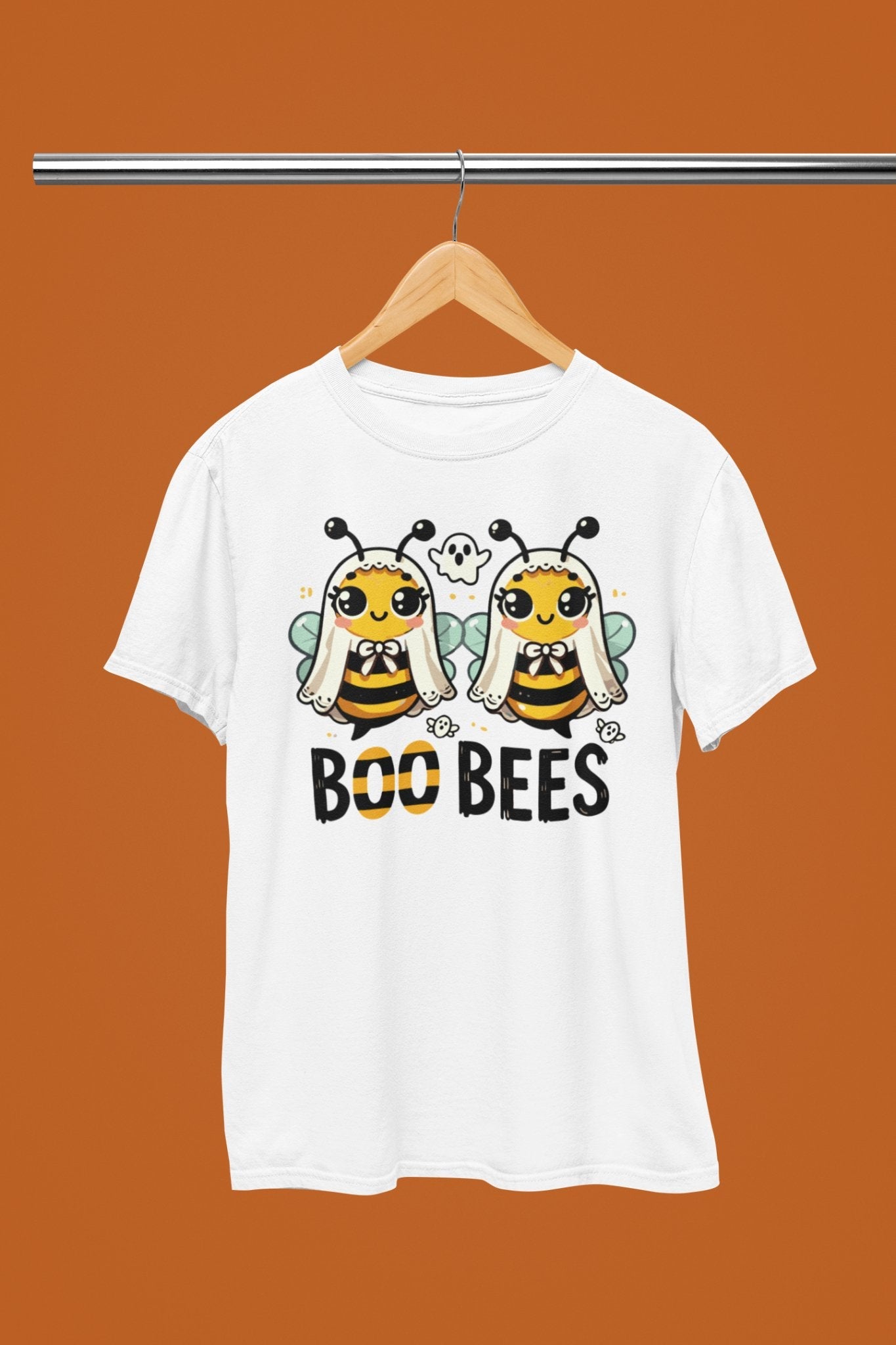 Boo Bees Halloween Funny T-Shirt/Sweatshirt Unisex - Beast & Beauty Clothing LTD - Halloween - White - Small - Sweatshirt