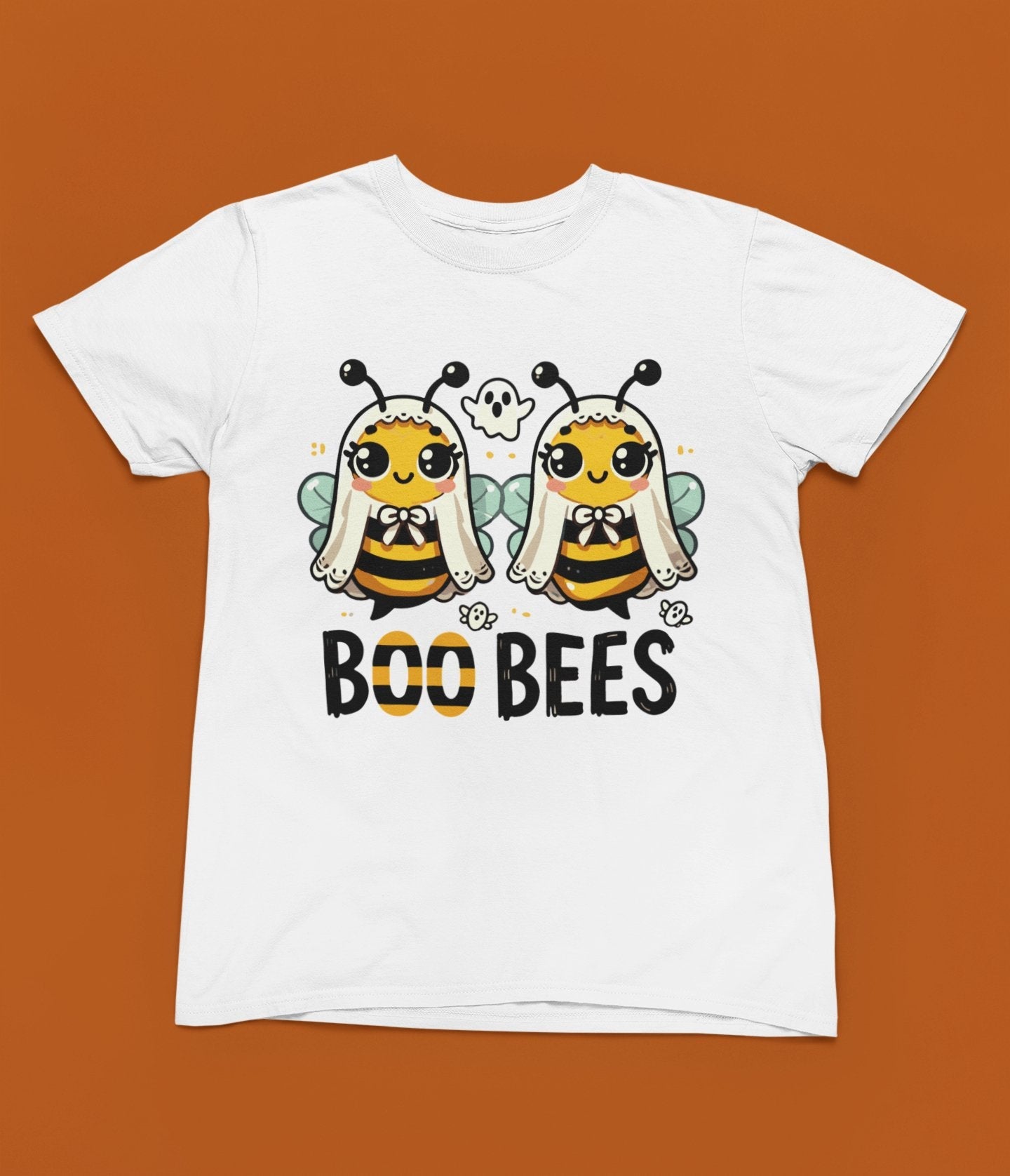 Boo Bees Halloween Funny T-Shirt/Sweatshirt Unisex - Beast & Beauty Clothing LTD - Halloween - White - Small - Sweatshirt