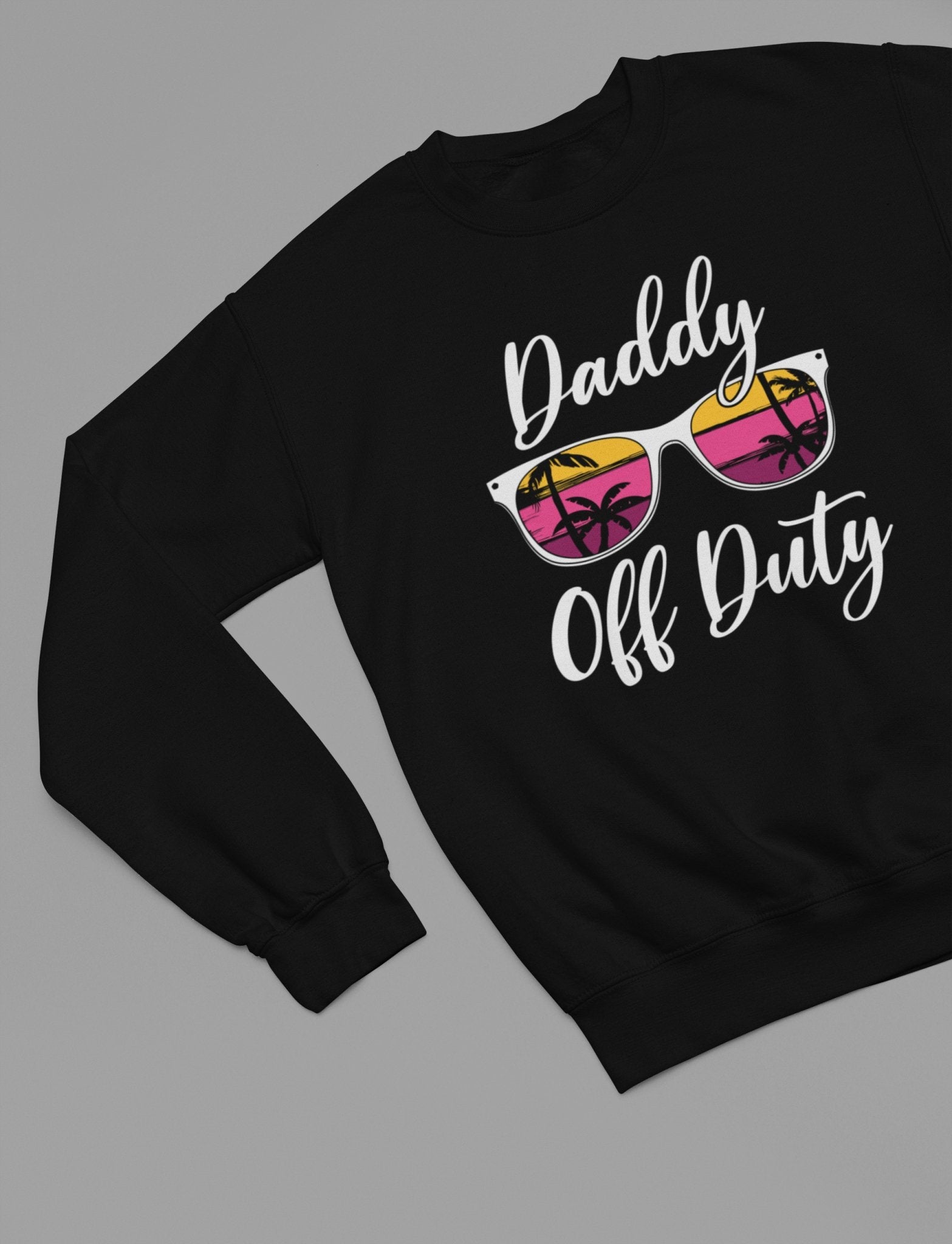 Daddy Off Duty Vacay Sweatshirt - Beast & Beauty Clothing LTD - Vacay Sweatshirt - small - Red - 