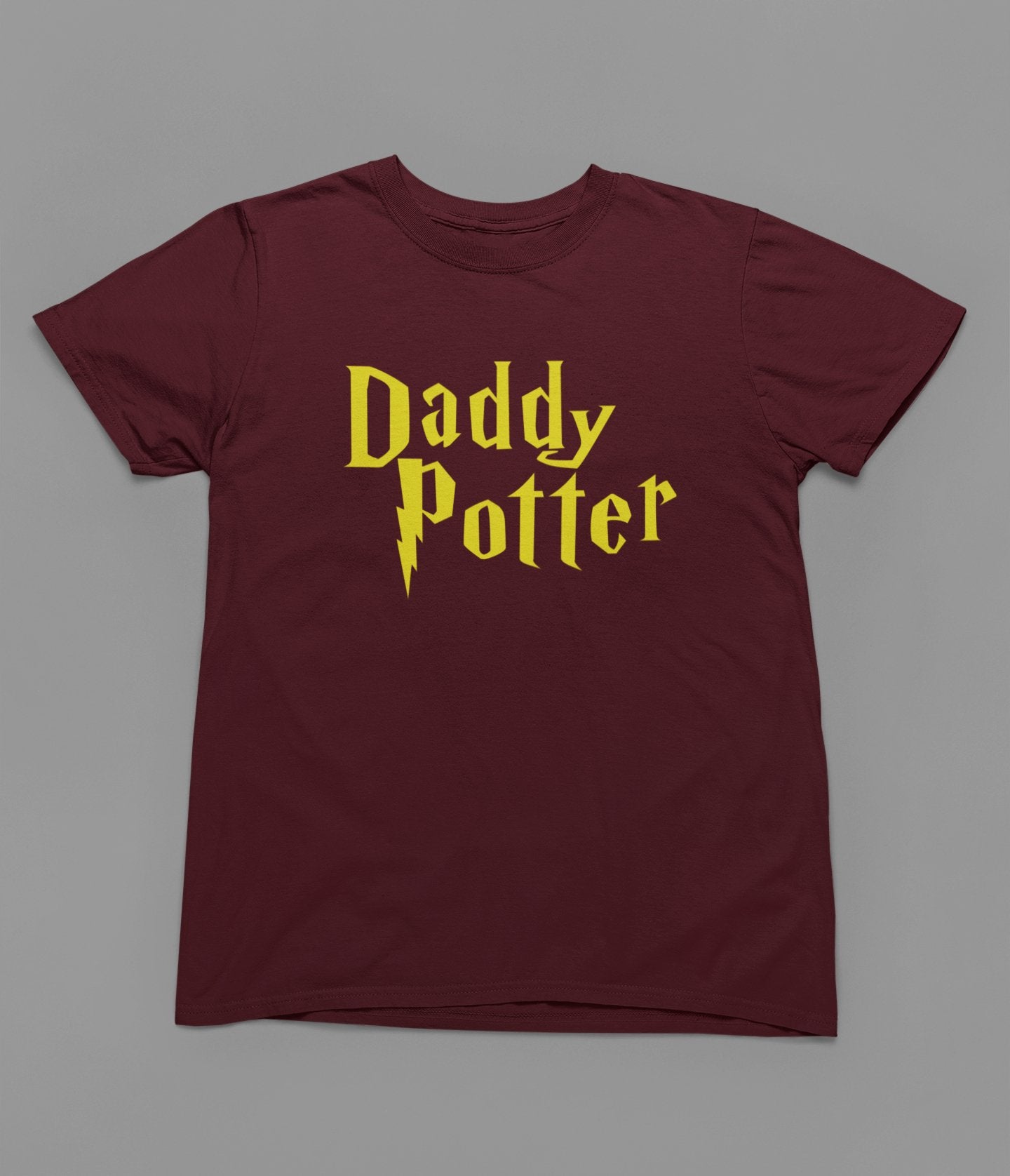 Daddy Potter Fathers Day T-Shirt - Beast & Beauty Clothing LTD - Fathers Day T-Shirt - small - Purple - 