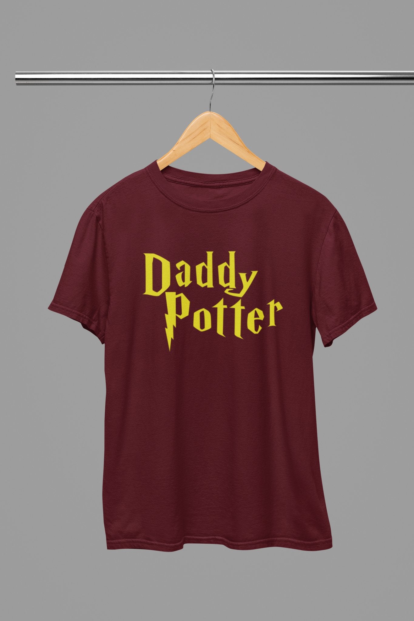 Daddy Potter Fathers Day T-Shirt - Beast & Beauty Clothing LTD - Fathers Day T-Shirt - small - Purple - 