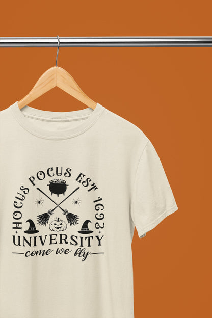 Hocus Pocos Uni Funny Halloween T-Shirt/Sweatshirt Unisex - Beast & Beauty Clothing LTD - Halloween - Sand - Small - T-Shirt