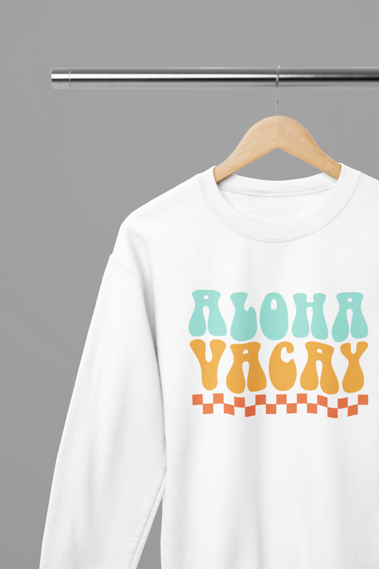 Retro Aloha Vacay Sweatshirt