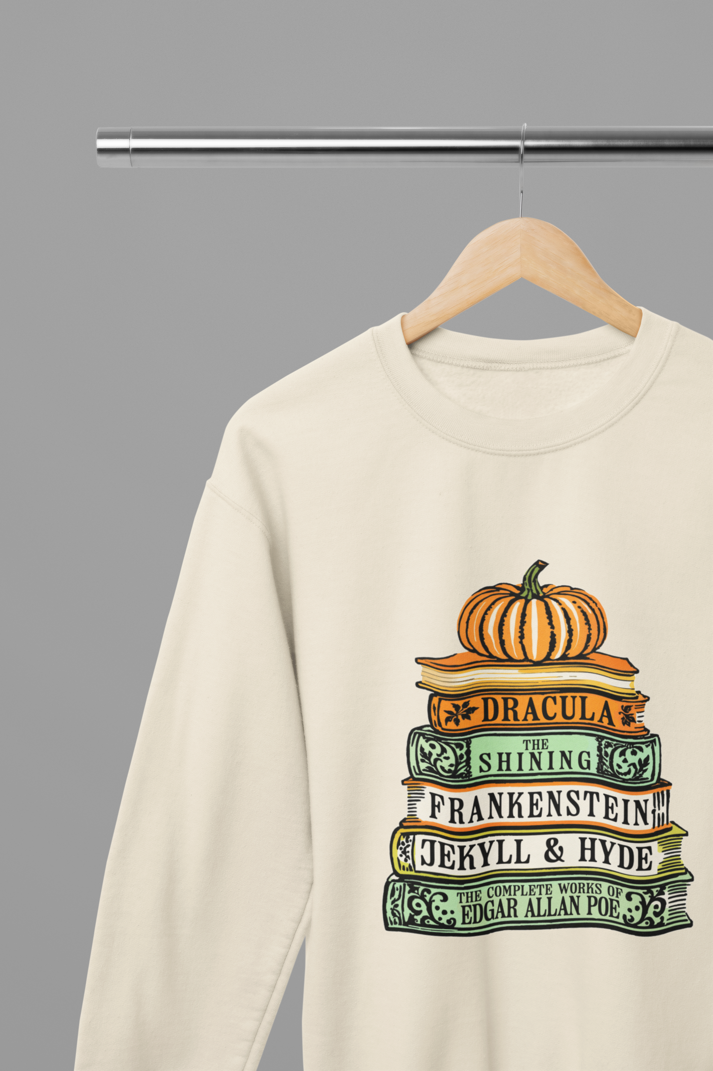 Chilling Classics Halloween Horror Books T-Shirt/Sweatshirt Unisex