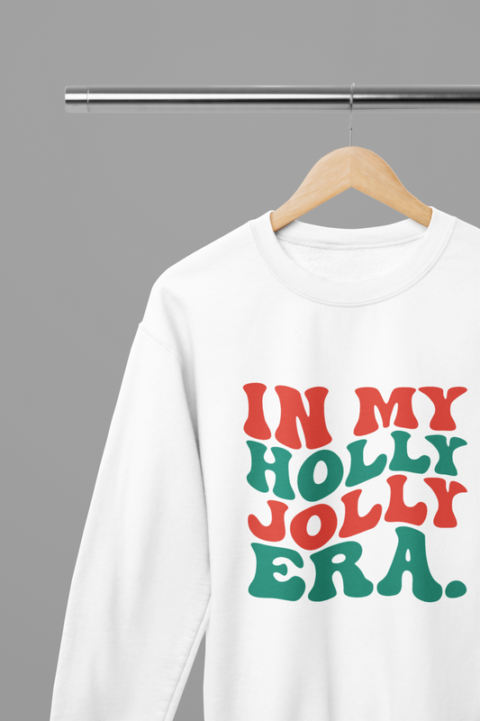 In My Holly Jolly Era T-Shirt/Sweatshirt Unisex - Fun Festive Christmas Shirt