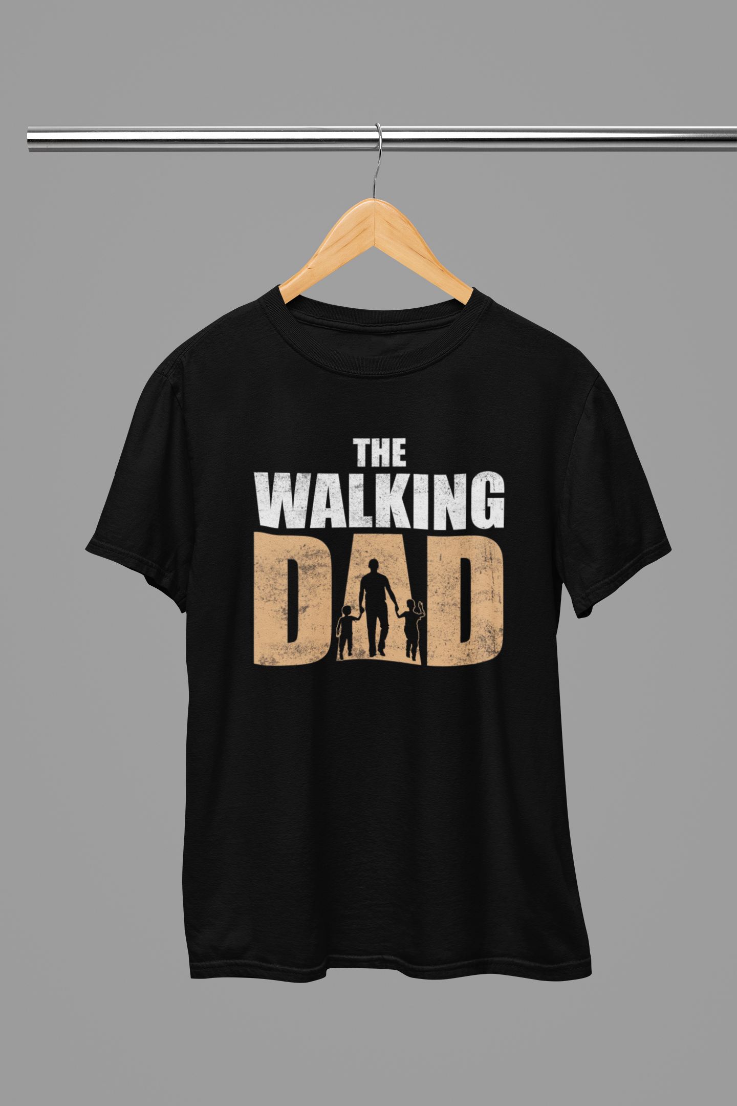 The Walking Dad Funny Fathers Day T-Shirt