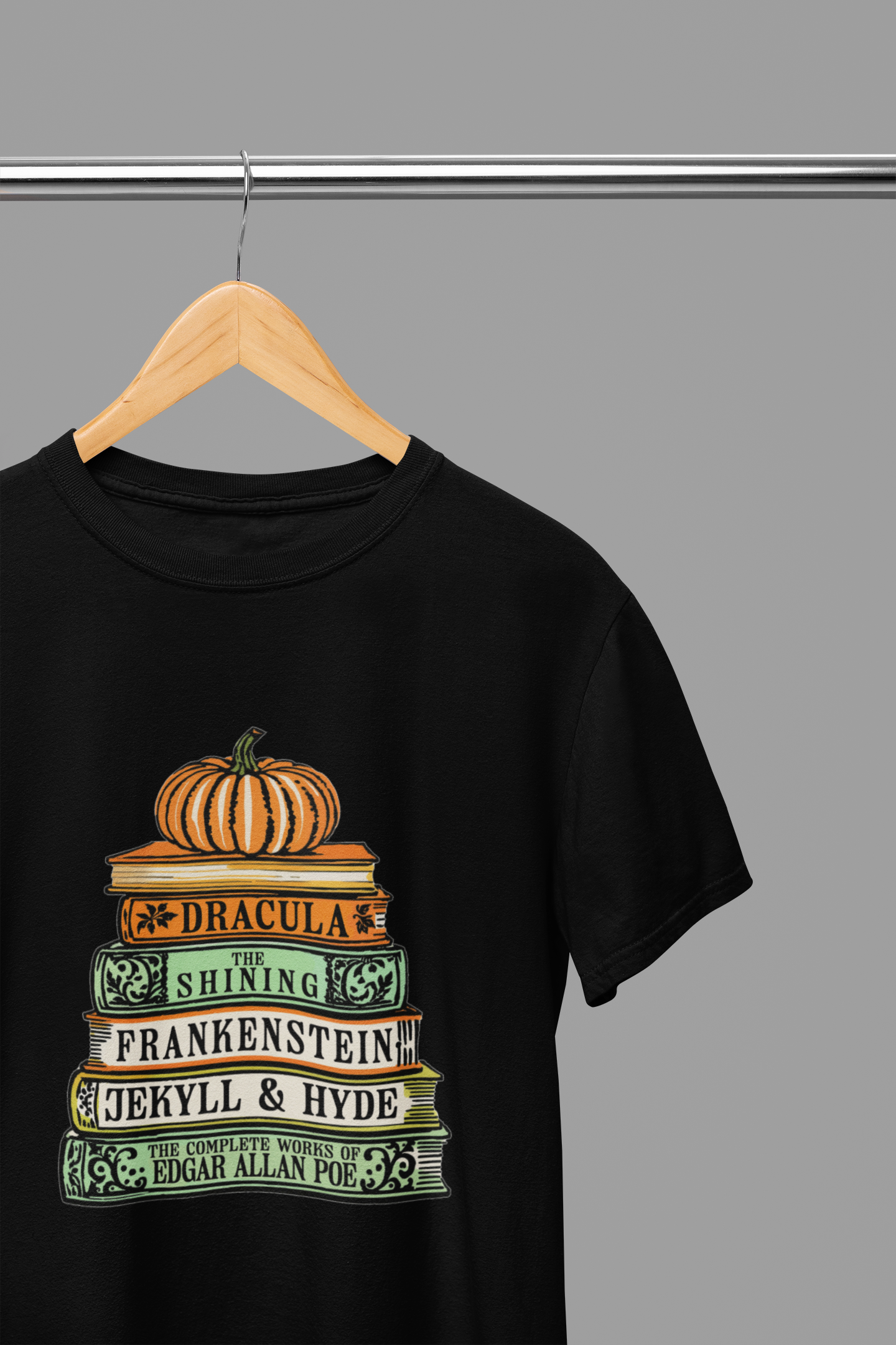 Chilling Classics Halloween Horror Books T-Shirt/Sweatshirt Unisex