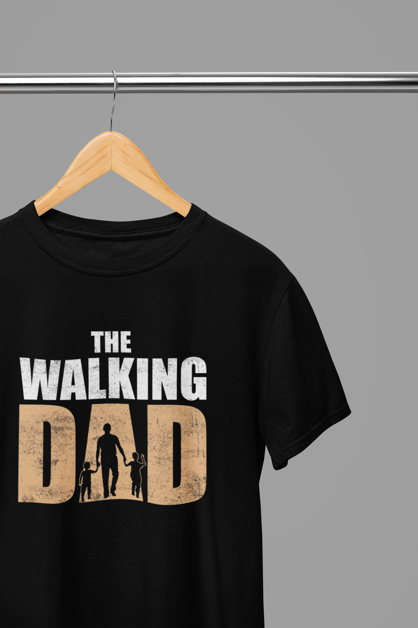 The Walking Dad Funny Fathers Day T-Shirt