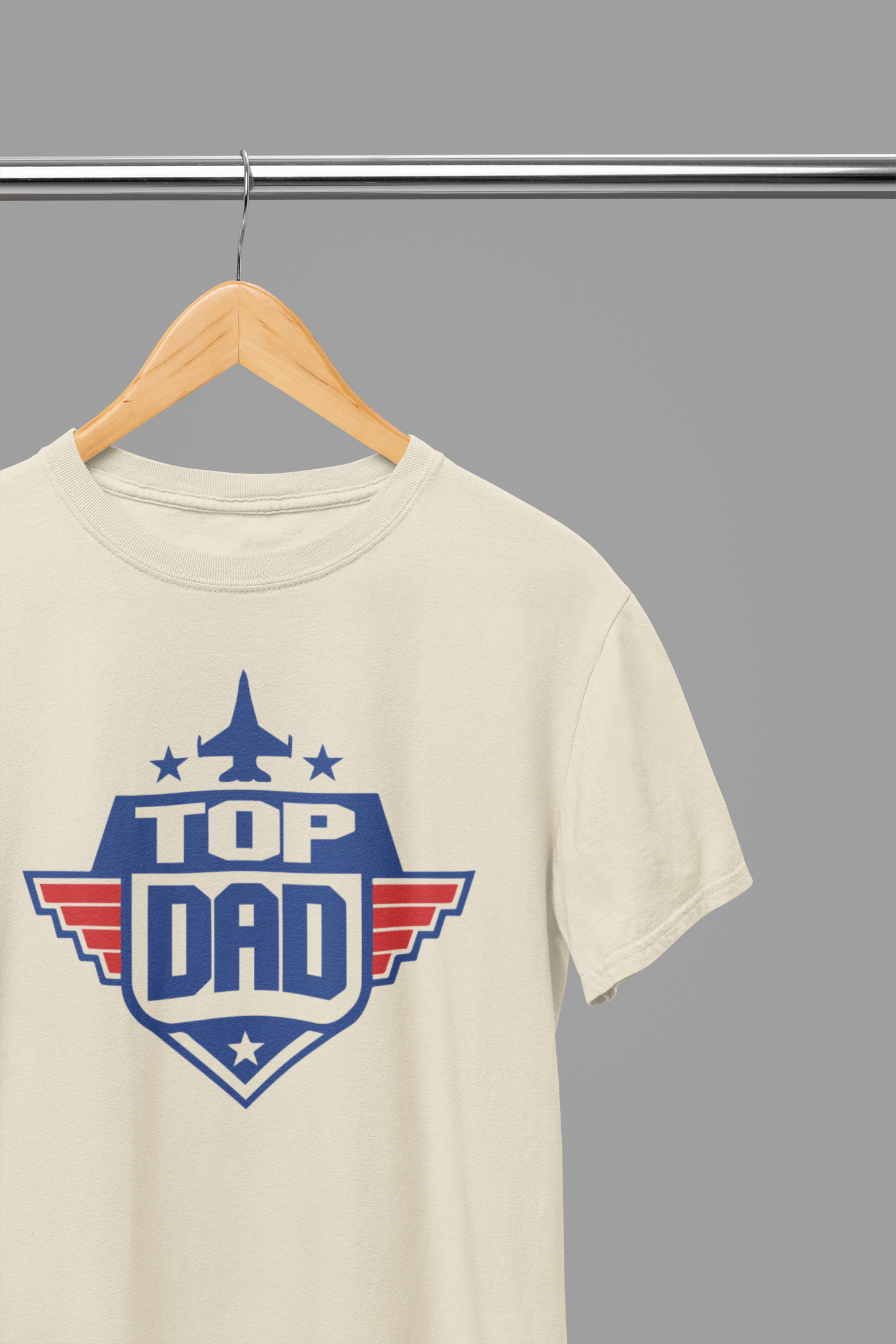 Top Dad (TopGun) Funny Fathers Day T-Shirt