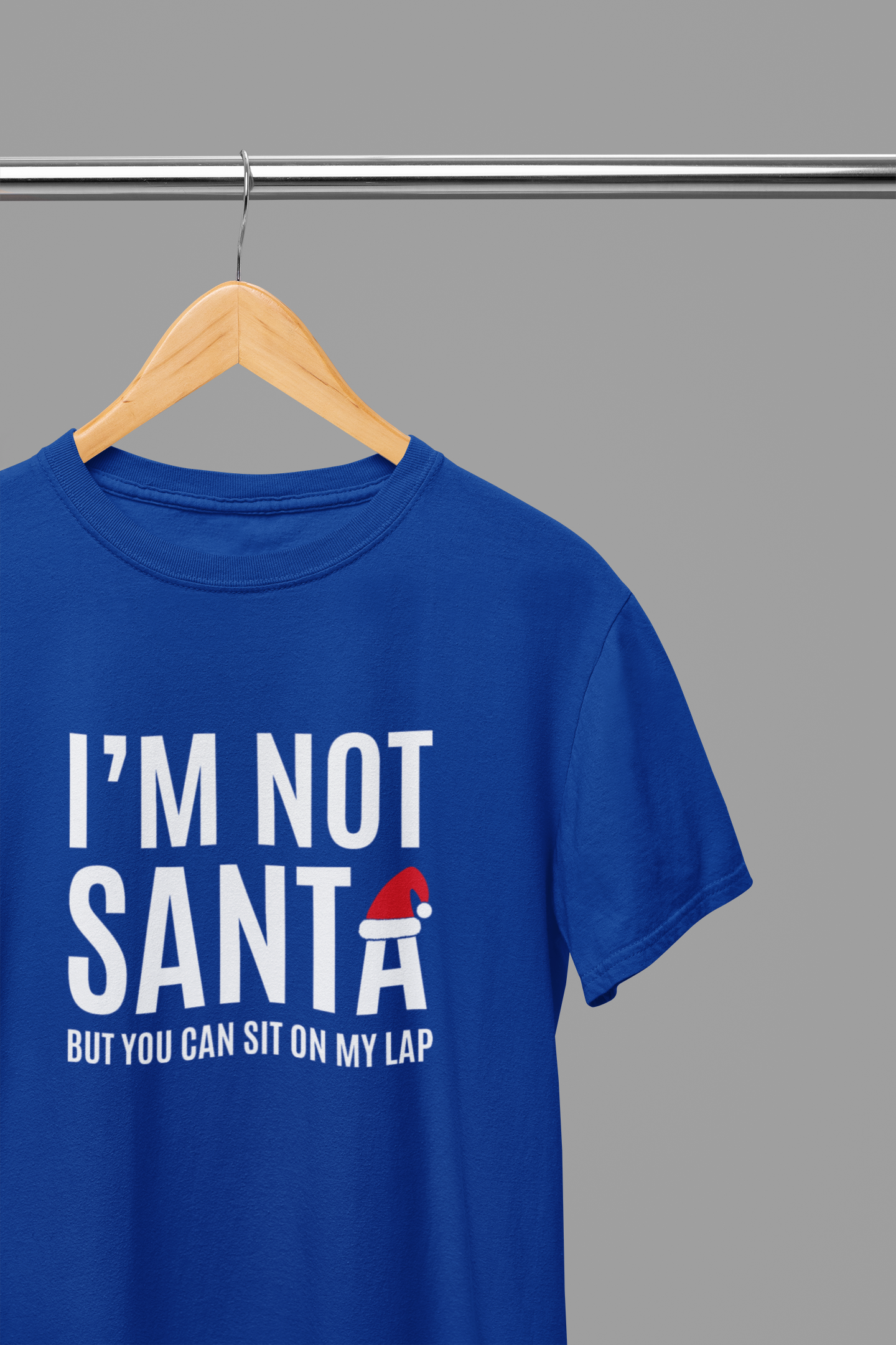 I'm Not Santa But You Can Sit on My Lap T-Shirt/Sweatshirt Unisex - Funny Christmas Shirt