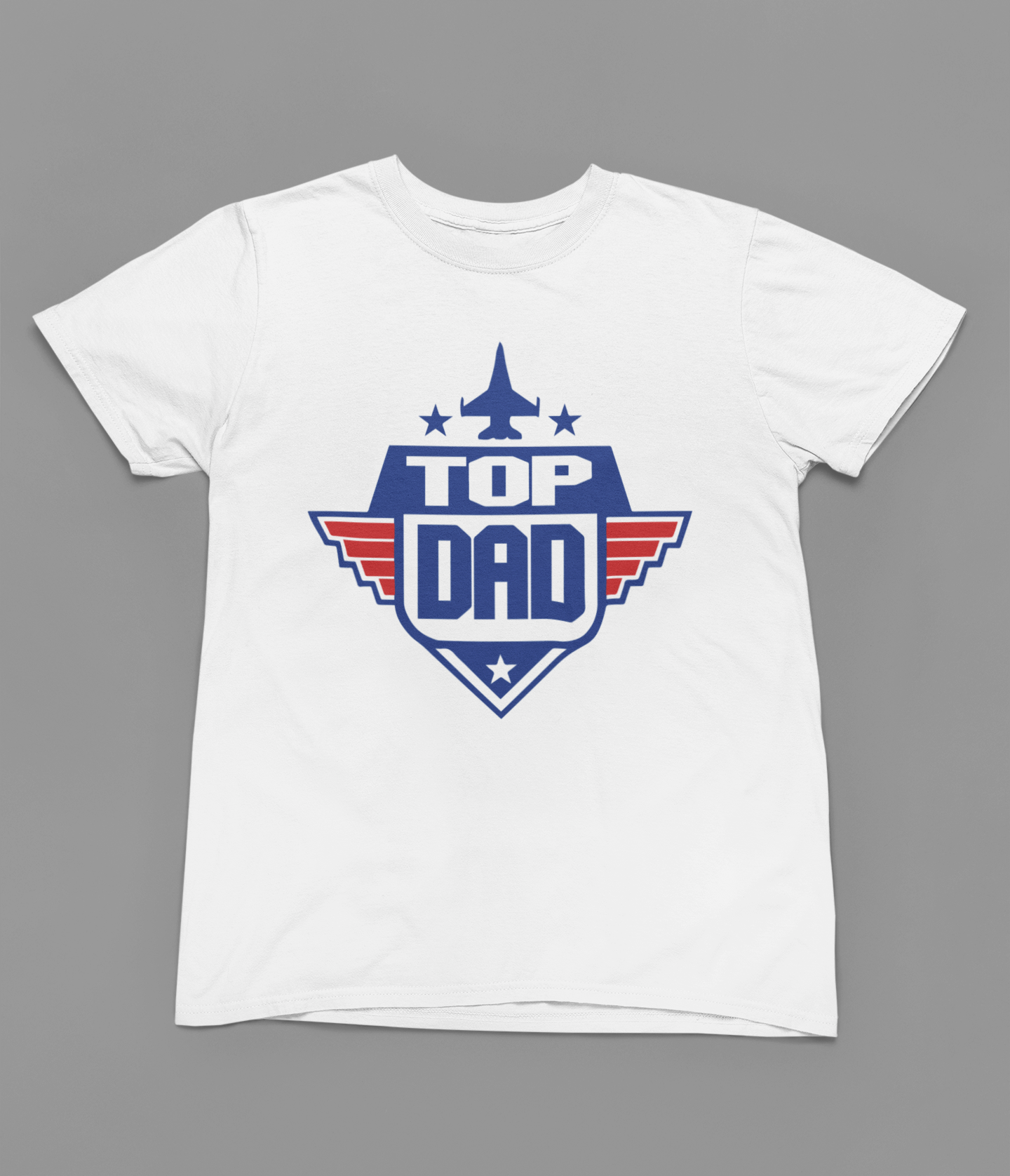 Top Dad (TopGun) Funny Fathers Day T-Shirt